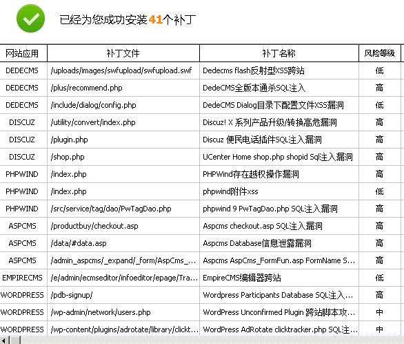 各類程序補丁自動修復